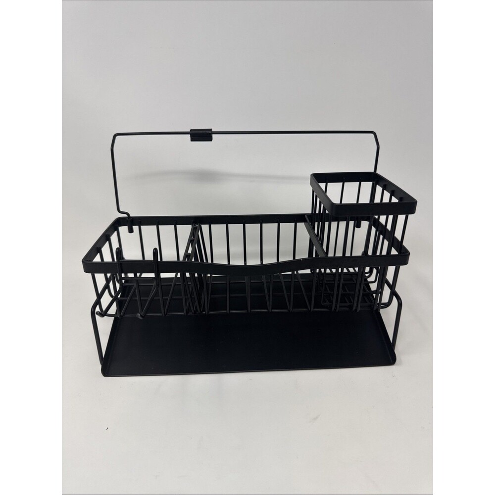 Adurei Sponge Holder for Kitchen Sink 304 Stainless Steel Self-Draining Sink Cad - Picture 2 of 6